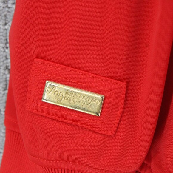 Vintage LRG Lifted Research Group Imperial Jacket Mens 3XL Red Full Zip Rare - Picture 10 of 12